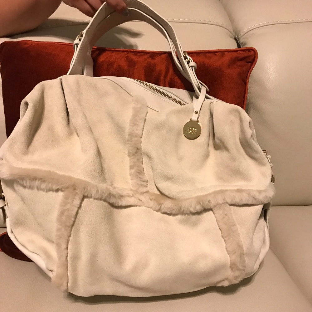 UGG lamb purse